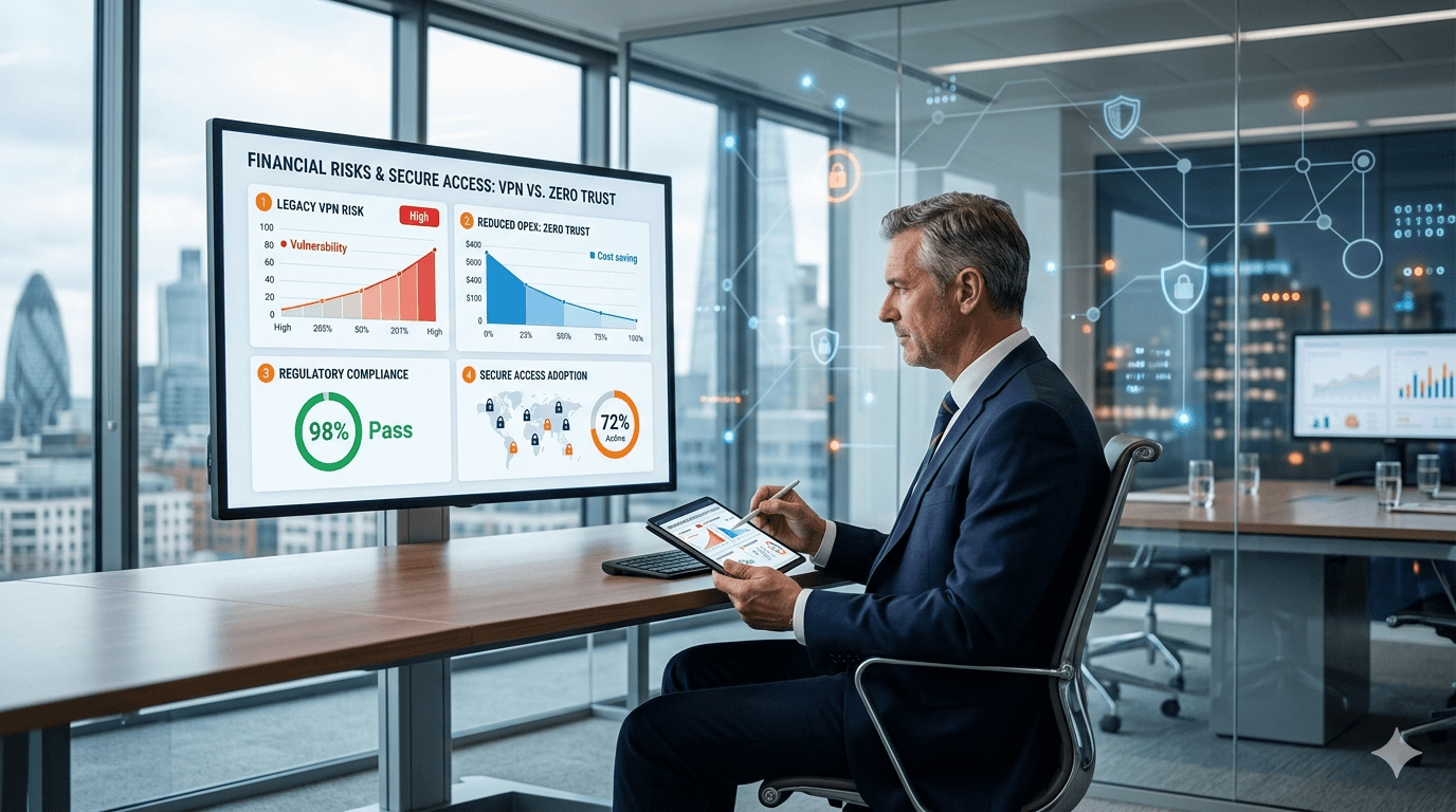 Why CFOs Should Care About Replacing Legacy VPNs with Zero Trust