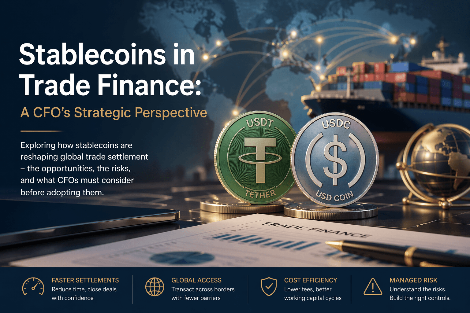 Stablecoins in Trade Finance: A CFO’s Strategic Perspective
